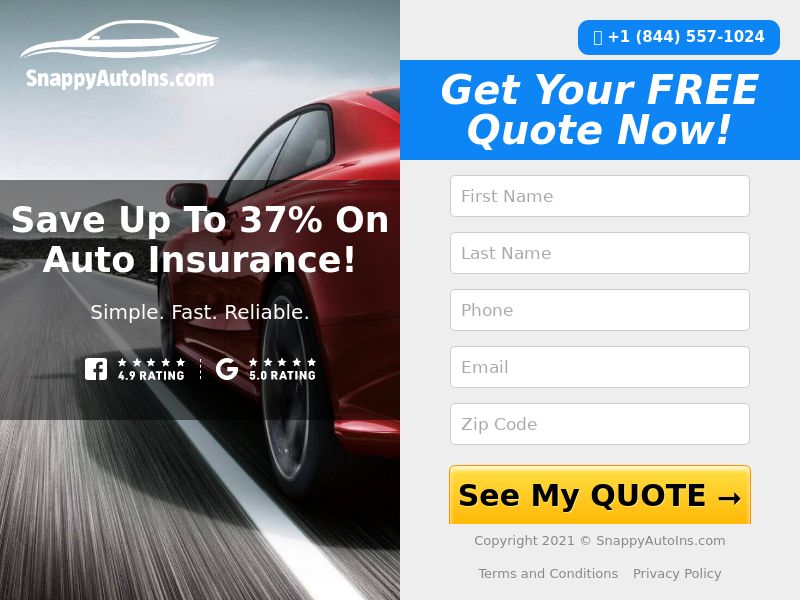 Save Up To 37% On Auto Insurance