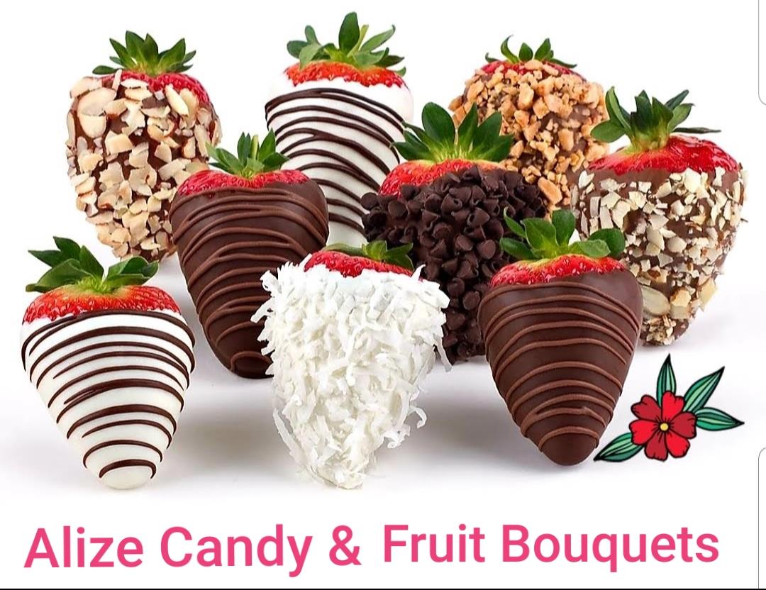 ALIZE CANDY & FRUIT BOUQUETS 