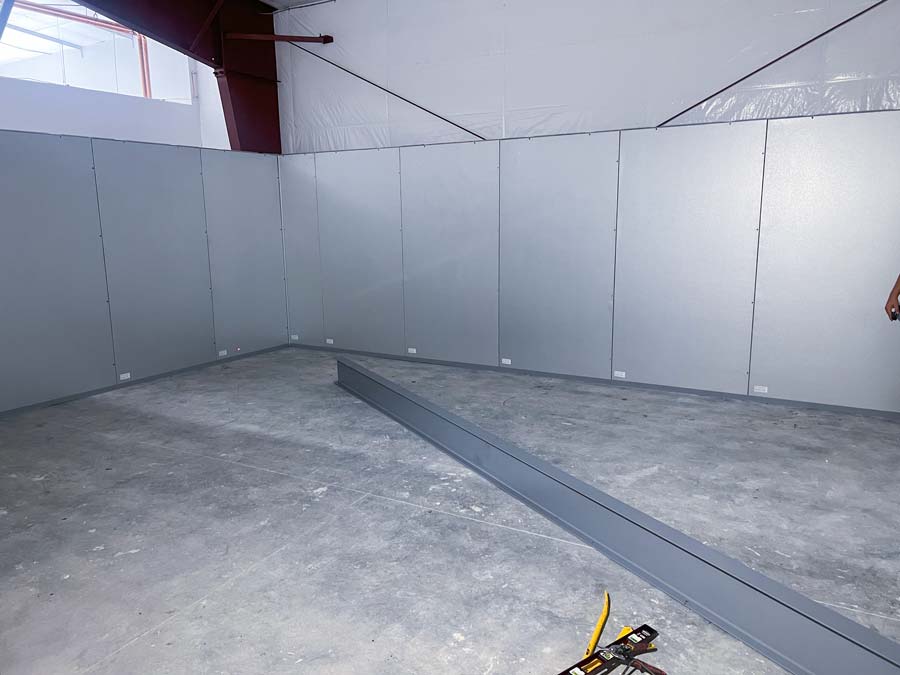 <span style="font-weight: 200;">TopShot CKR Installs Walls for Custom Walk-In Refrigeration Unit</span>