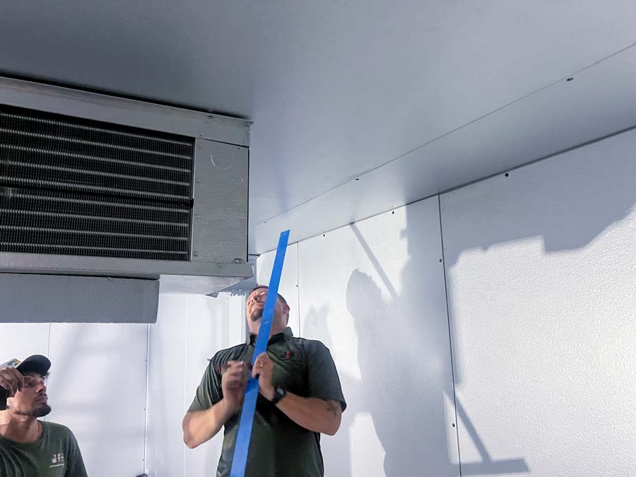 <span style="font-weight: 200;">TopShot CKR Technicians Complete Interior Work During Walk-in Installation</span>