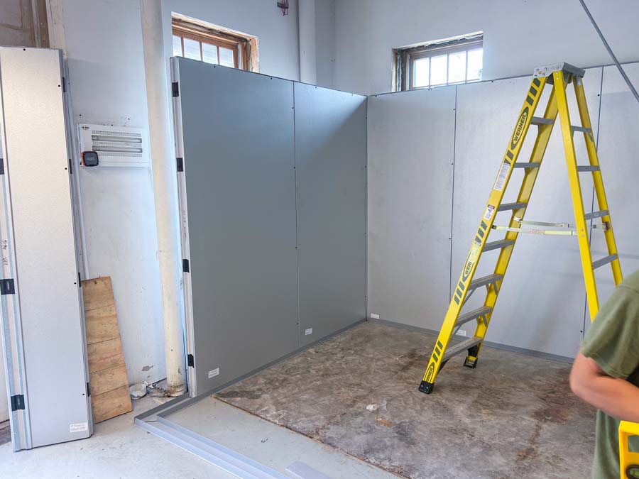 <span style="font-weight: 200;"> More Walk-in Walls are Installed</span>