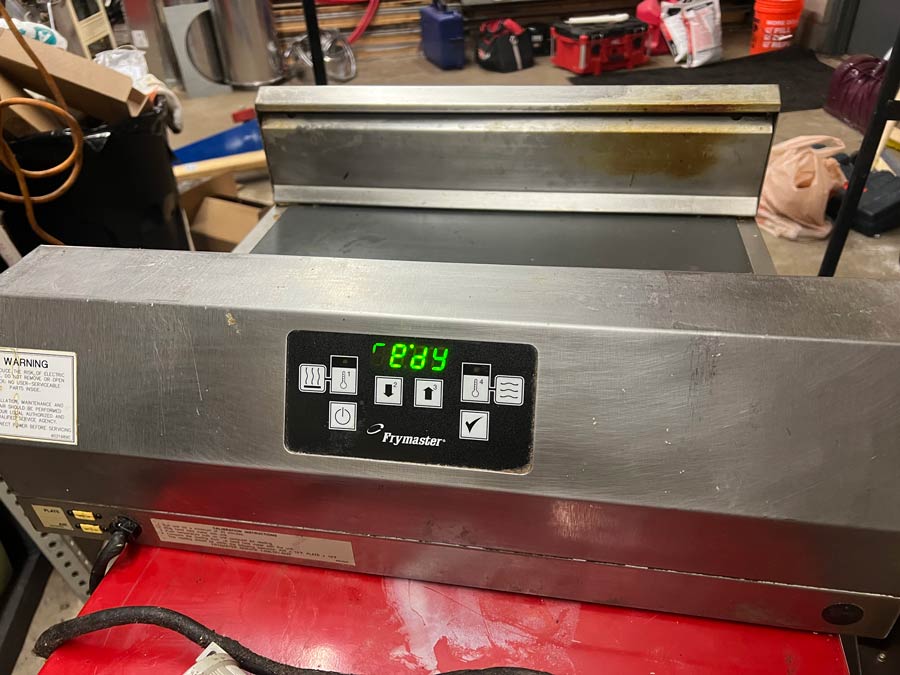 Frymaster Commercial Fryer Serviced by TopShot