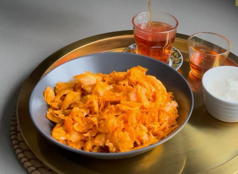 Chechebsa with honey and eggs ጨጨብሳ በማ . . . . . .