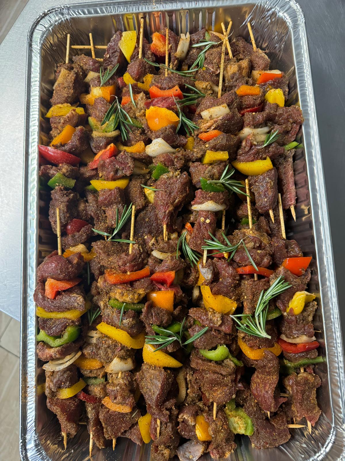 BBQ beef Shish kabob