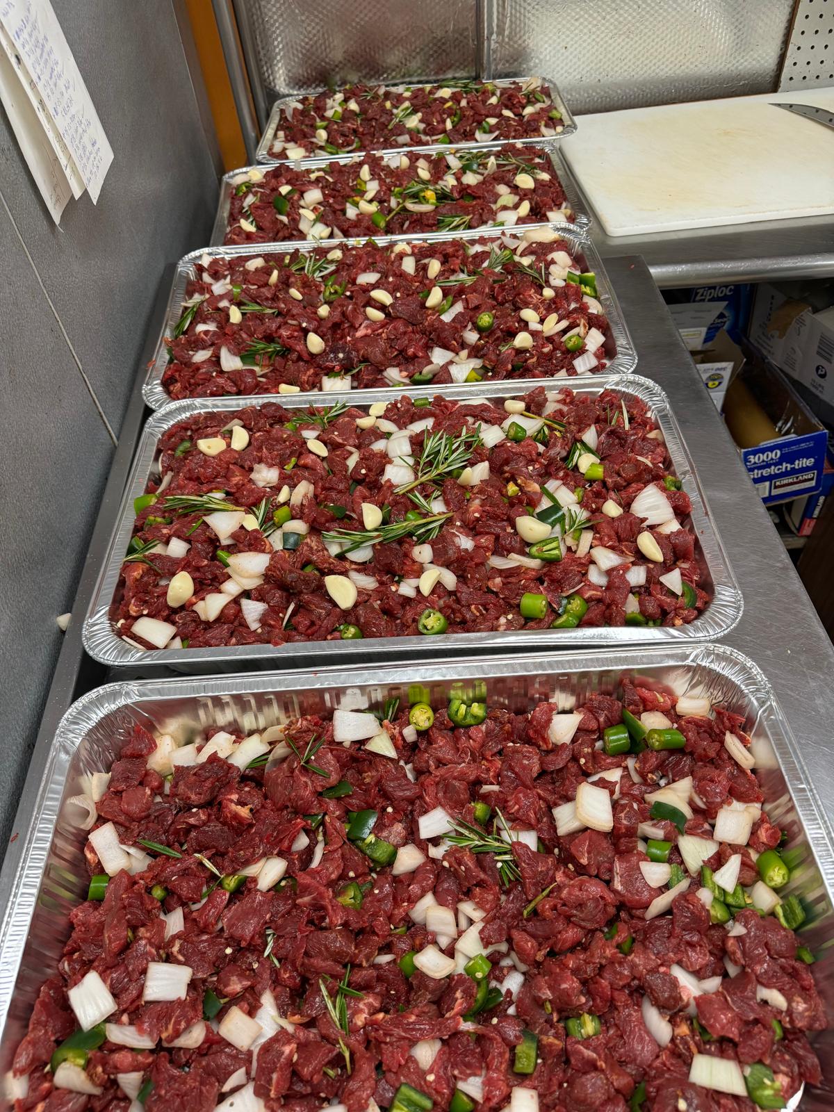 Marinated Tibs /ያለቀለት ጥብስ . . . . . .