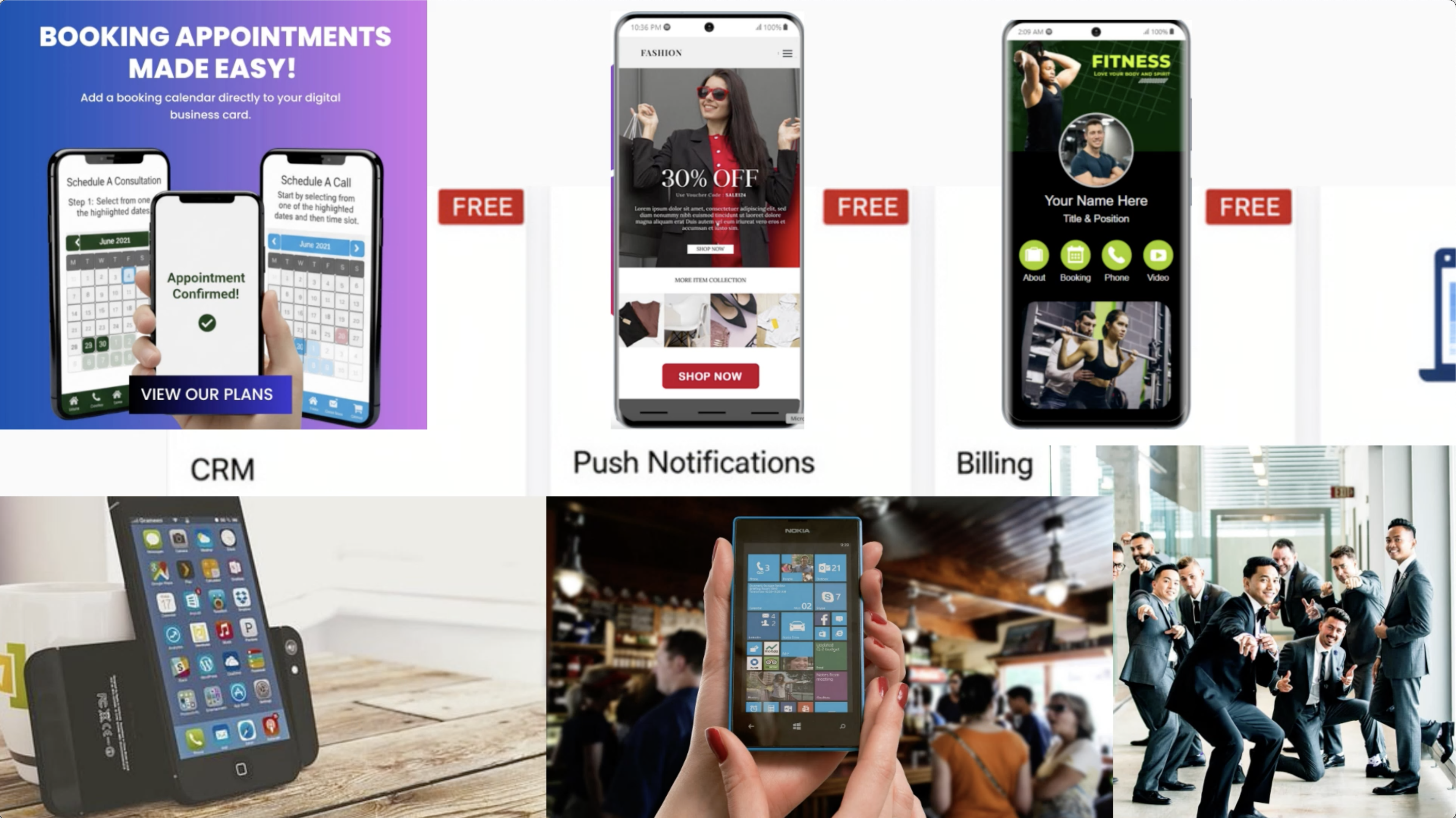 BRONZE - Hosted Virtual Digital Business Card Website 299$