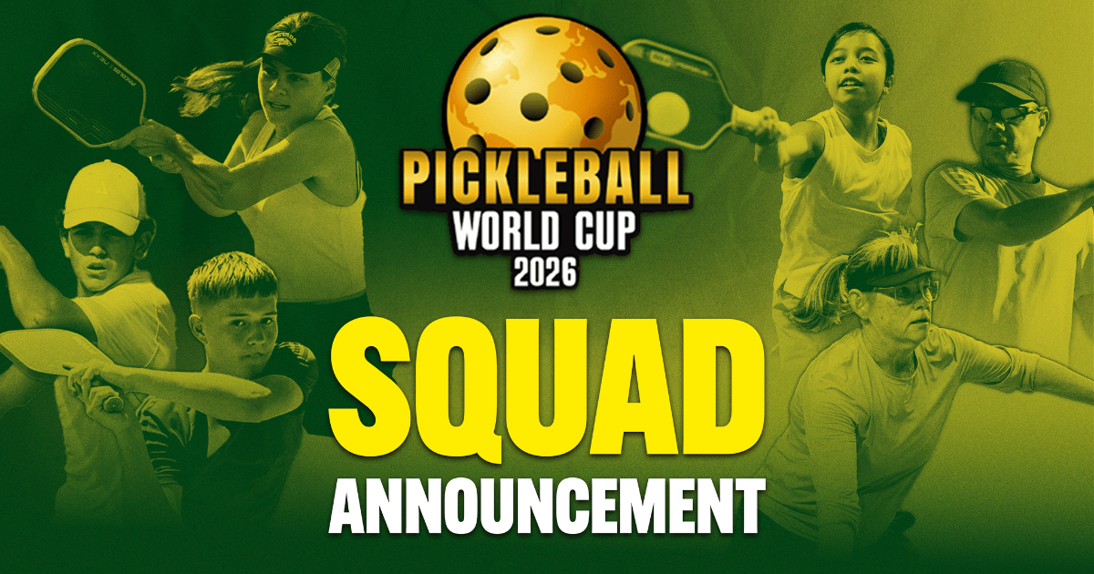 Pickleball Australia announces 2026 Pickleball World Cup Team