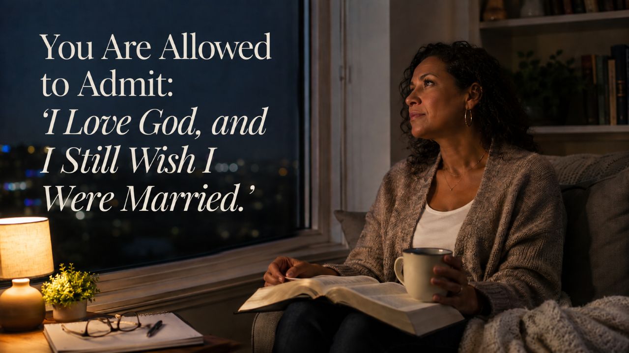 You Are Allowed to Admit: “I Love God, and I Still Wish I Were Married”