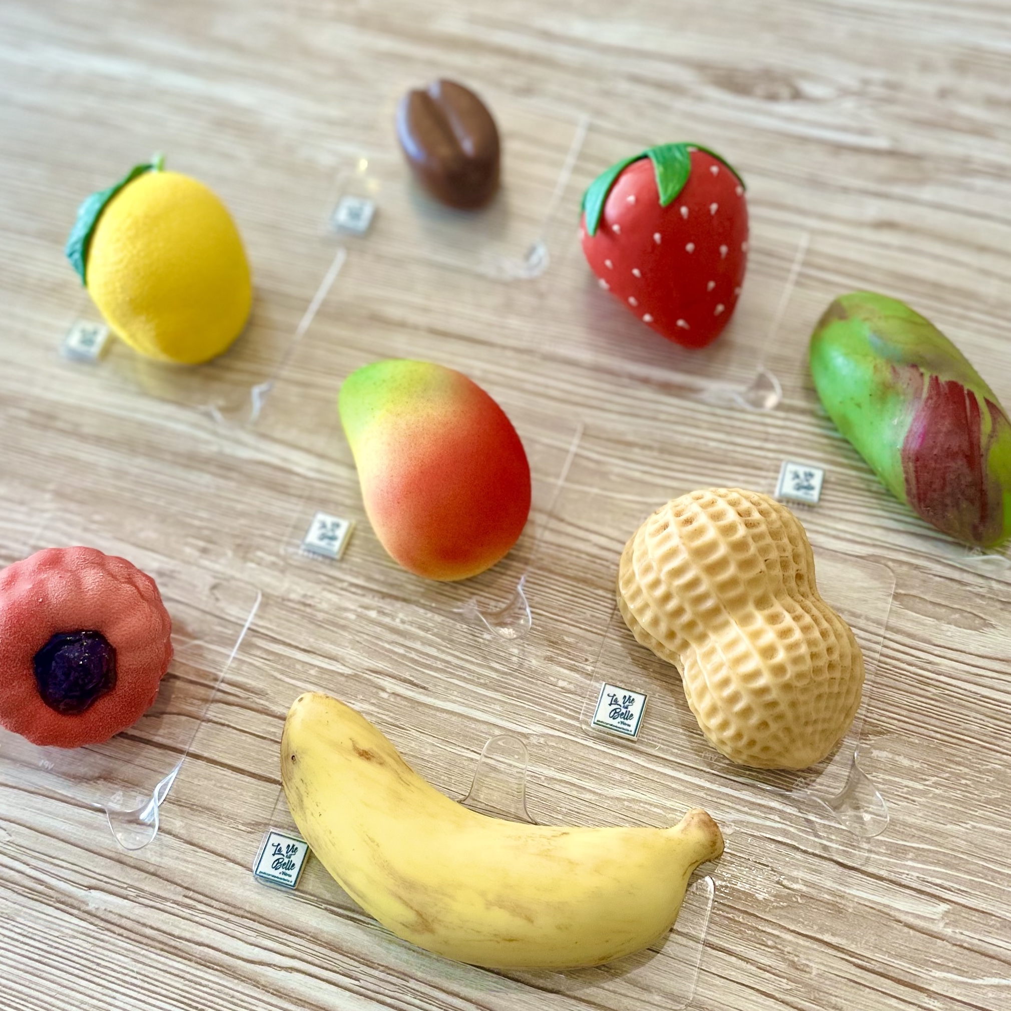 Frutta Realistica <br>set di 8 pz