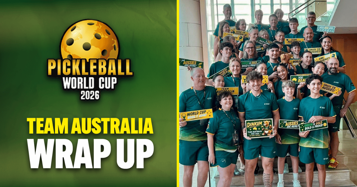 2026 Pickleball World Cup: Team Australia Makes History