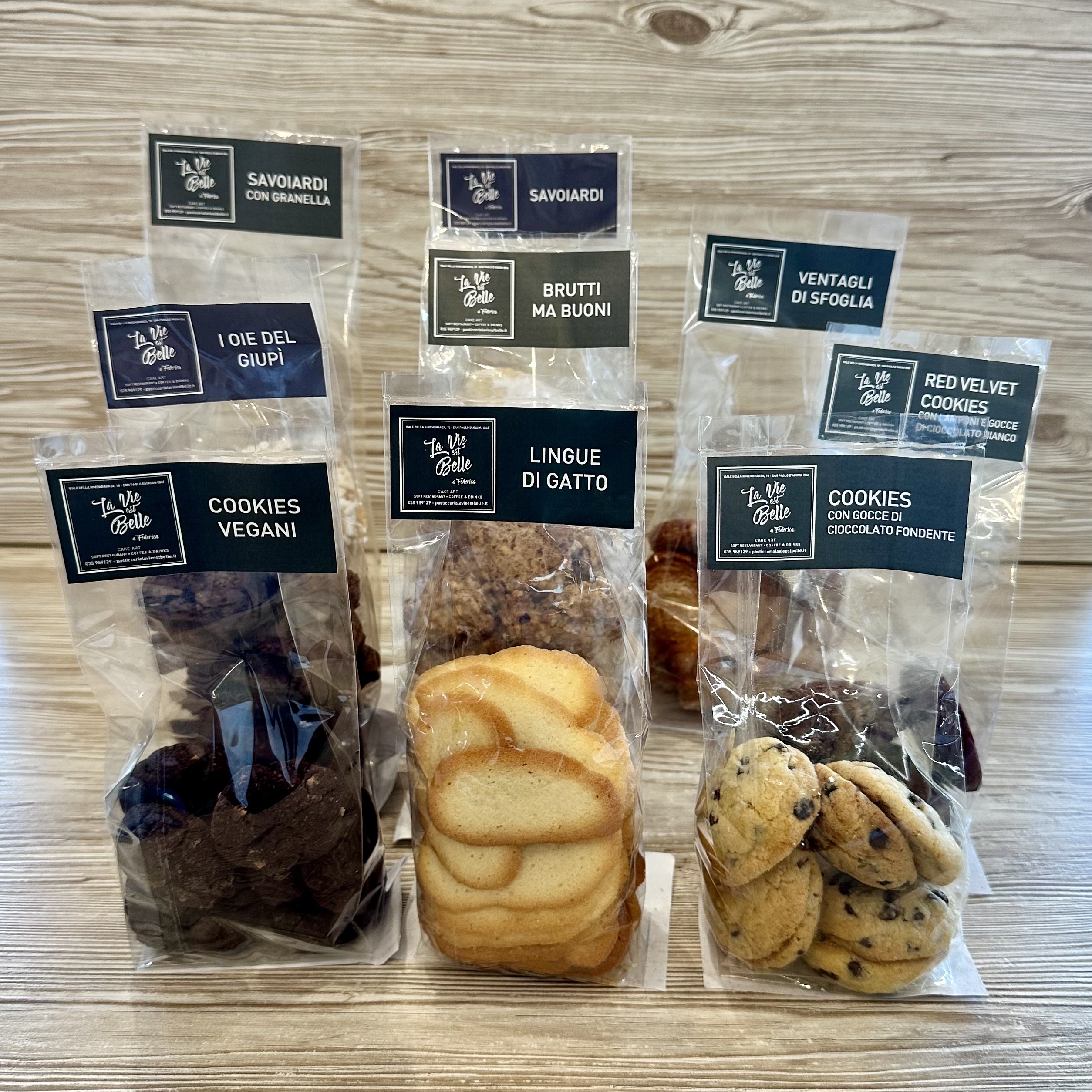 Sacchetto di<br> biscotti artigianali
