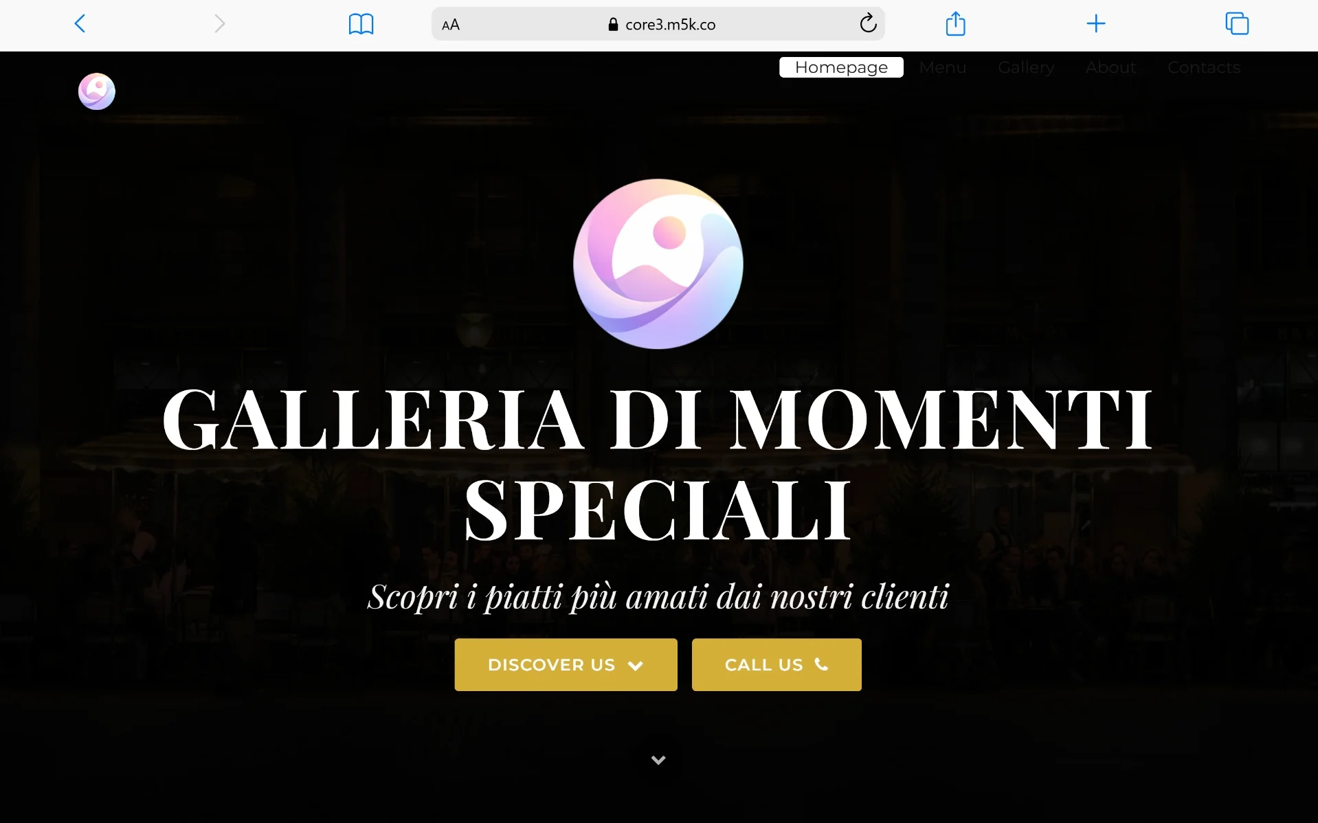 Template Ristorante