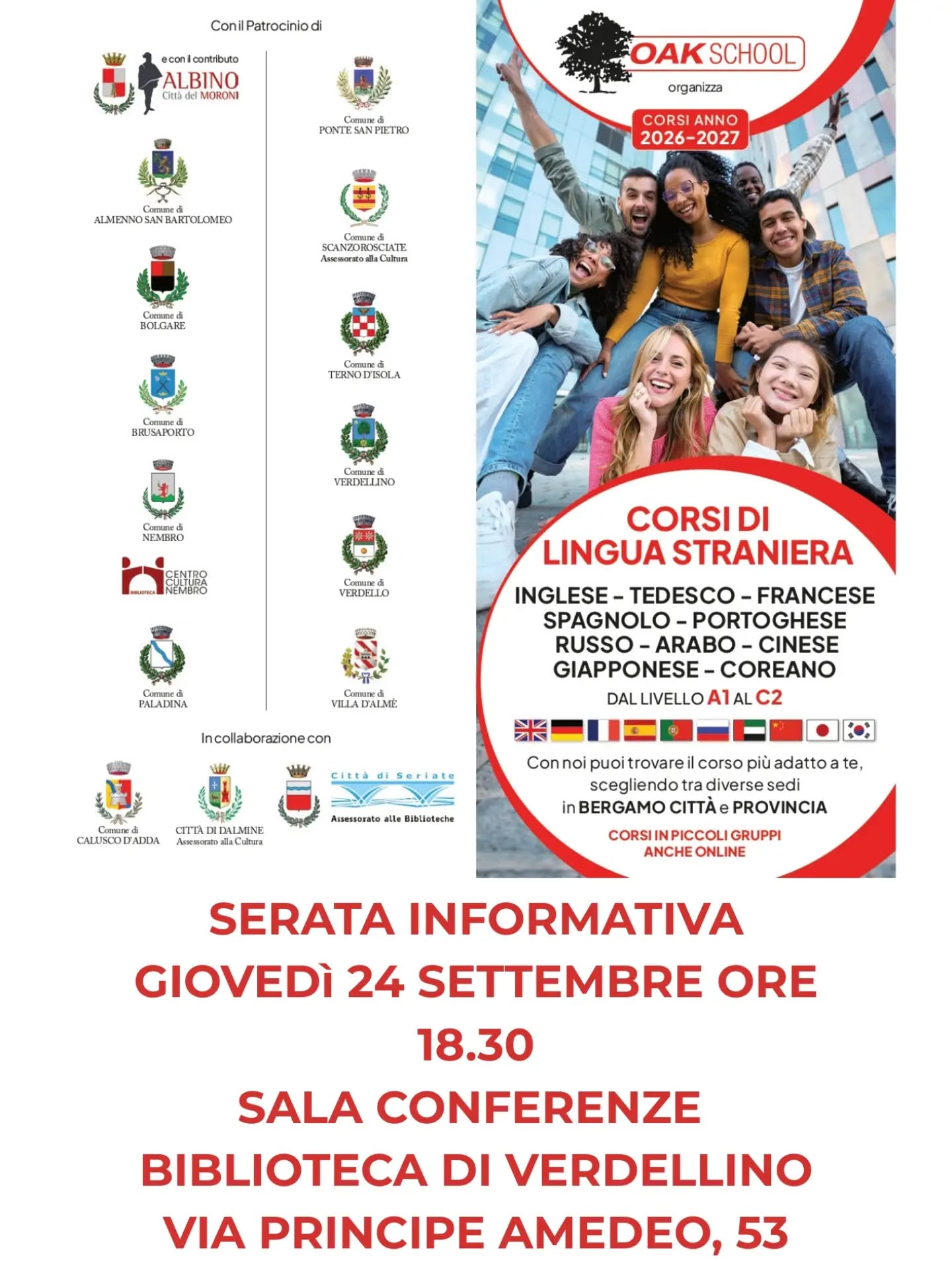 Corsi di Lingua straniera