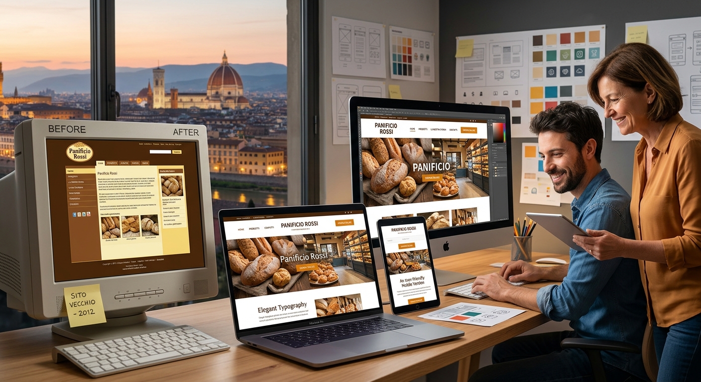 🔄 RESTYLING SITI WEB