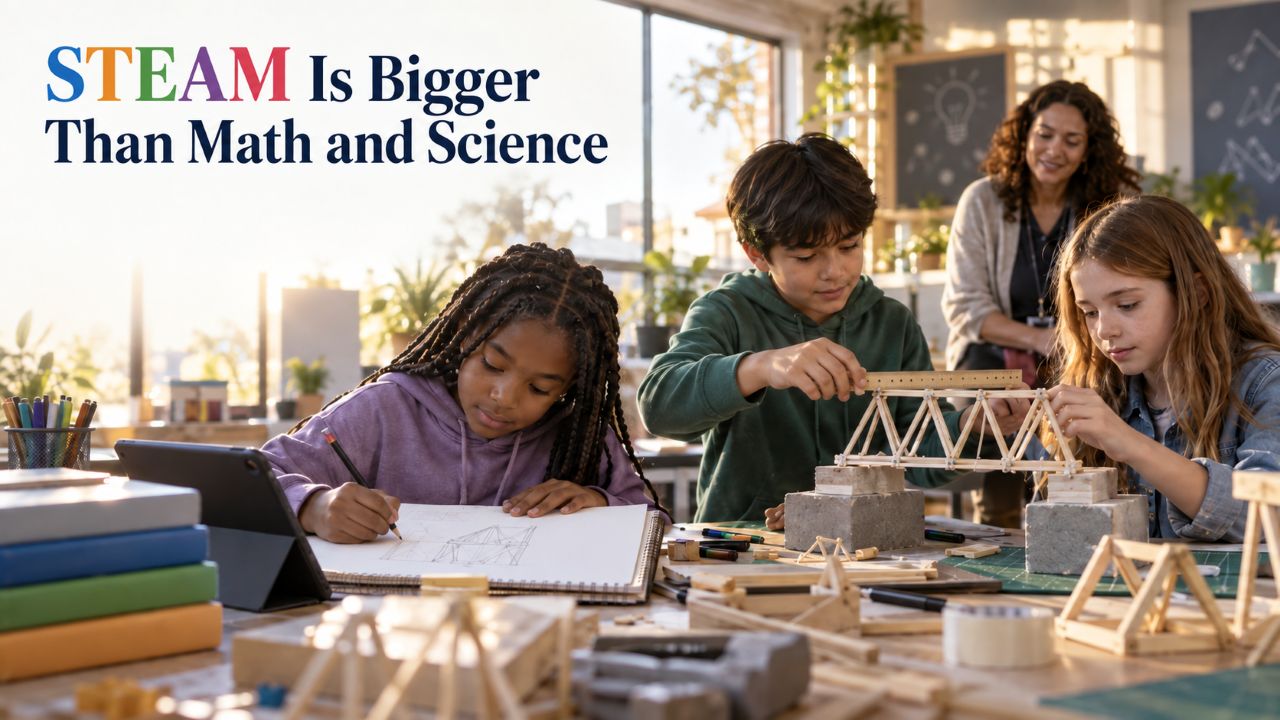 Myth - STEAM Is Only for Kids Who Love Math and Science