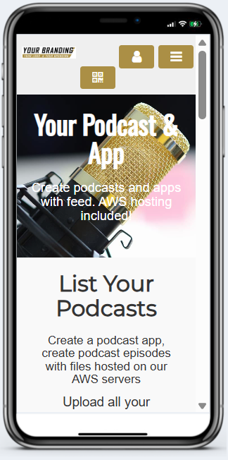 Podcast & App Template